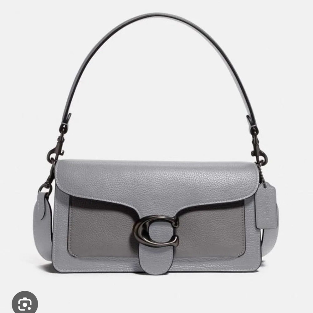 Coach Tabby Shoulder Bag 26 In Colorblock Granite